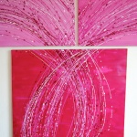 abstrakte Kunst pink, pink artwork, magenta artwork, abstract art in pink, astridstoeppel.com, art online, astrid stöppel, contemporary, modern art, german abstract artist