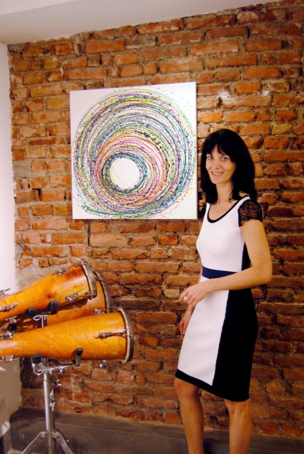 exhibition in Milan with Astrid Stöppel, astridstoeppel.com, Woman' Essence, April 2016, Hernandez Art Gallery, Milan, Milano, Italy, mostra, contemporary art, modern art, series colorful acrylics, modern living, art and design, artworks for sale