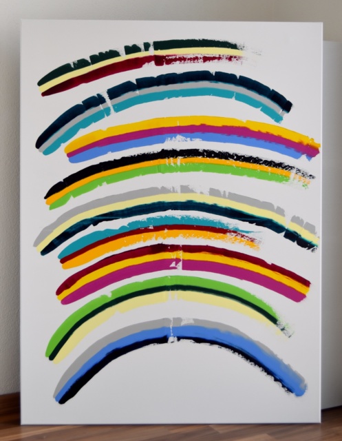 Abstract and contemporary art painting from Astrid Stoeppel. Astrid Stöppel is a professional german woman artist located near to Munich. Buy her artworks online at Saatchi Art or Singulart Shop. Purchase modern art to invest.
