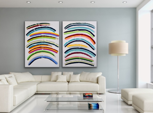 Abstract and contemporary art painting from Astrid Stoeppel. Astrid Stöppel is a professional german woman artist located near to Munich. Buy her artworks online at Saatchi Art or Singulart Shop. Purchase modern art to invest.