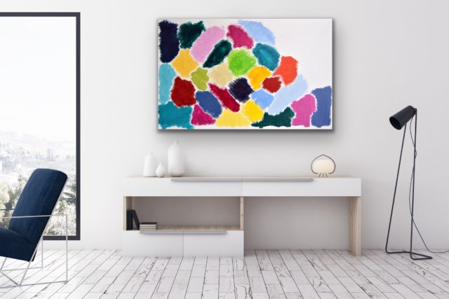 Abstract and contemporary art painting from Astrid Stoeppel. Astrid Stöppel is a professional german woman artist located near to Munich. Buy her artworks online at Saatchi Art or Singulart Shop. Purchase modern art to invest.