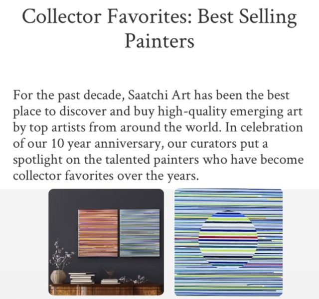 For the past decade, Saatchi Art has been the best place to discover and buy high-quality emerging art by top artists from around the world. In celebration of our 10 year anniversary, our curators put a spotlight on the talented painters who have become collector favorites over the years. Collector favorites collection with Astrid Stoeppel
