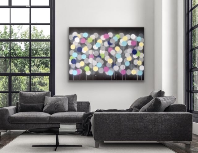 Abstract and contemporary art painting from Astrid Stoeppel. Astrid Stöppel is a professional german woman artist located near to Munich. Buy her artworks online at Saatchi Art or Singulart Shop. Purchase modern art to invest.