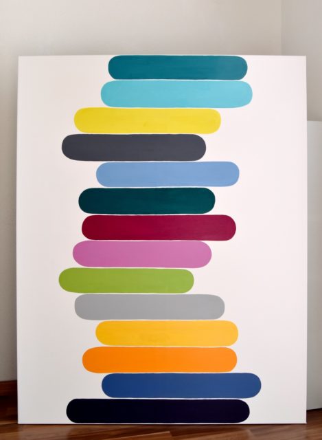 Abstract and contemporary art painting from Astrid Stoeppel. Astrid Stöppel is a professional german woman artist located near to Munich. Buy her artworks online at Saatchi Art or Singulart Shop. Purchase modern art to invest.