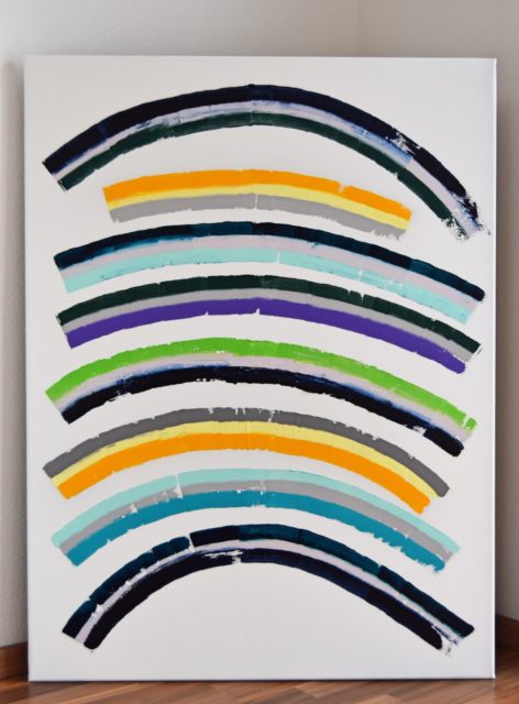 Abstract and contemporary art painting from Astrid Stoeppel. Astrid Stöppel is a professional german woman artist located near to Munich. Buy her artworks online at Saatchi Art or Singulart Shop. Purchase modern art to invest.