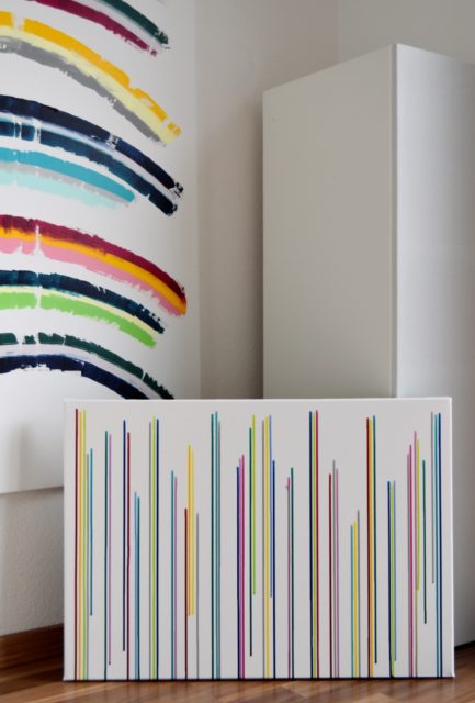 Abstract and contemporary art painting from Astrid Stoeppel. Astrid Stöppel is a professional german woman artist located near to Munich. Buy her artworks online at Saatchi Art or Singulart Shop. Purchase modern art to invest.