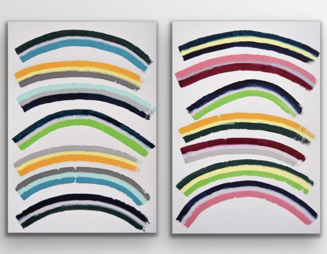 Abstract and contemporary art painting from Astrid Stoeppel. Astrid Stöppel is a professional german woman artist located near to Munich. Buy her artworks online at Saatchi Art or Singulart Shop. Purchase modern art to invest.