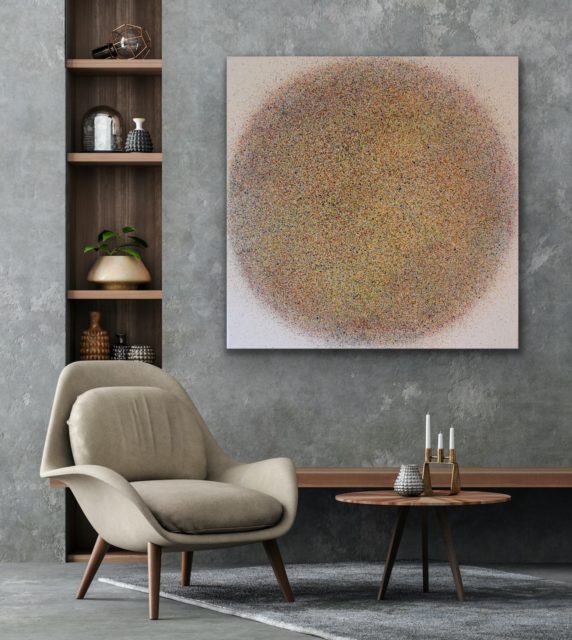 Abstract and contemporary art painting from Astrid Stoeppel. Astrid Stöppel is a professional german woman artist located near to Munich. Buy her artworks online at Saatchi Art or Singulart Shop. Purchase modern art to invest.