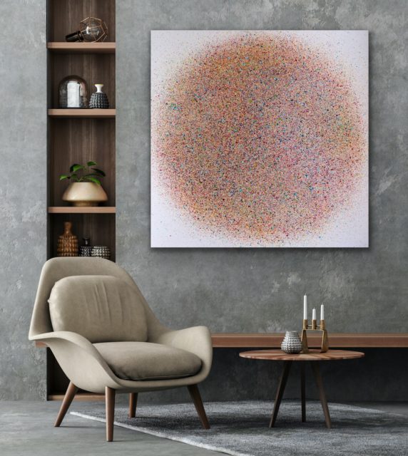 Abstract and contemporary art painting from Astrid Stoeppel. Astrid Stöppel is a professional german woman artist located near to Munich. Buy her artworks online at Saatchi Art or Singulart Shop. Purchase modern art to invest.