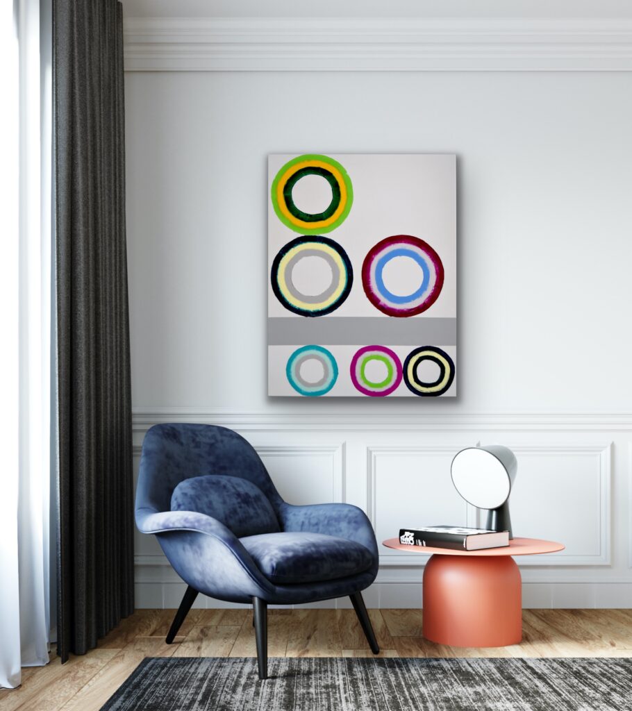 Abstract and contemporary art painting from Astrid Stoeppel. Astrid Stöppel is a professional german woman artist located near to Munich. Buy her artworks online at Saatchi Art or Singulart Shop. Purchase modern art to invest.