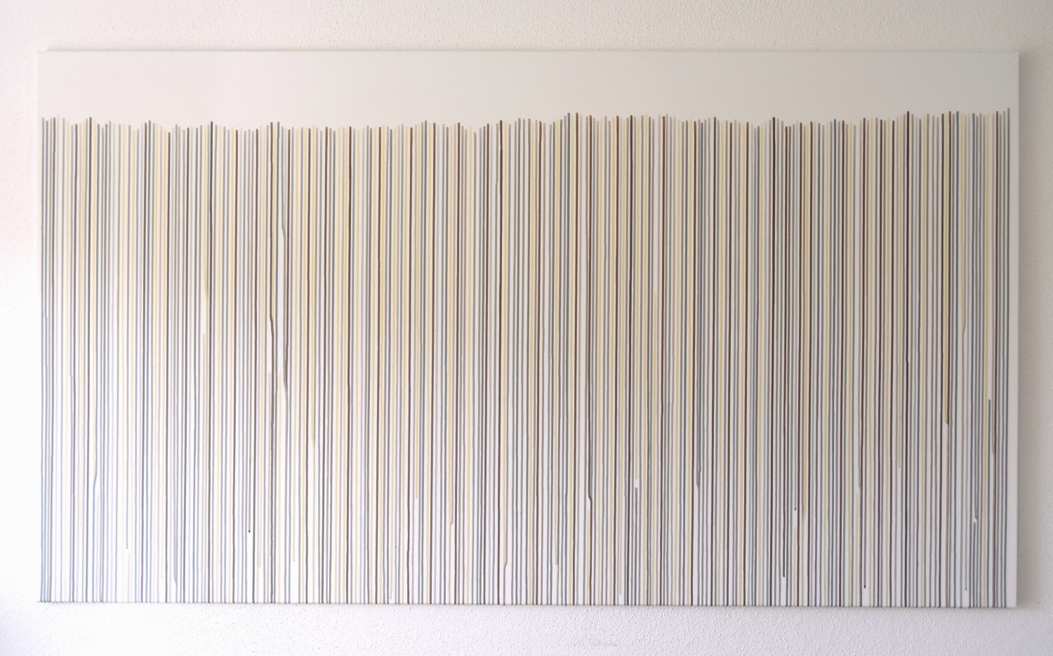 contemporary artworks focused on neutral colors, structure and shapes by german artist Astrid Stoeppel