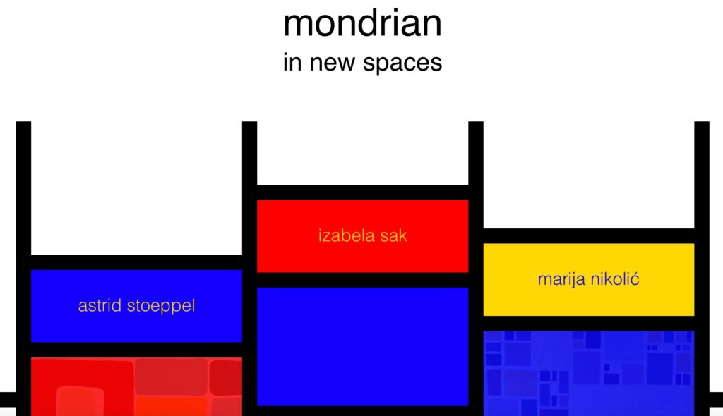 mondrian in new spaces - exhibition