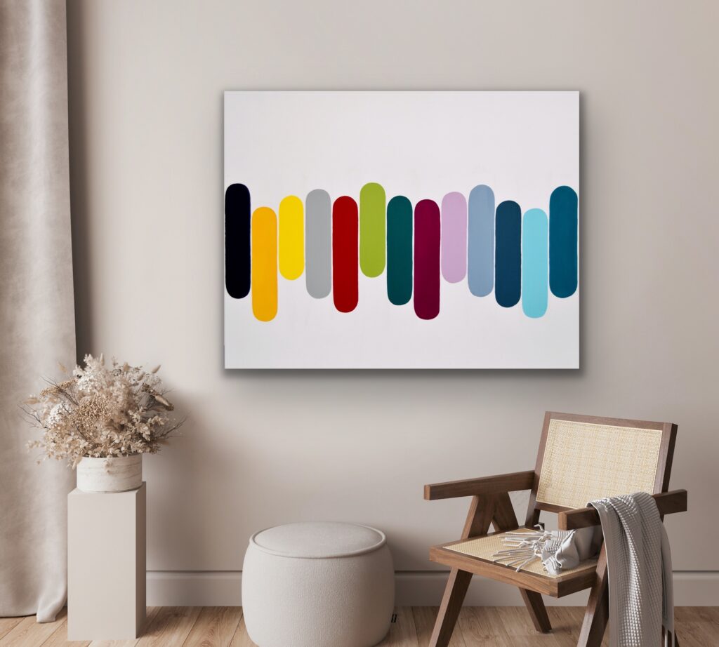 Abstract and contemporary art painting from Astrid Stoeppel. Astrid Stöppel is a professional german woman artist located near to Munich. Buy her artworks online at Saatchi Art or Singulart Shop. Purchase modern art to invest.