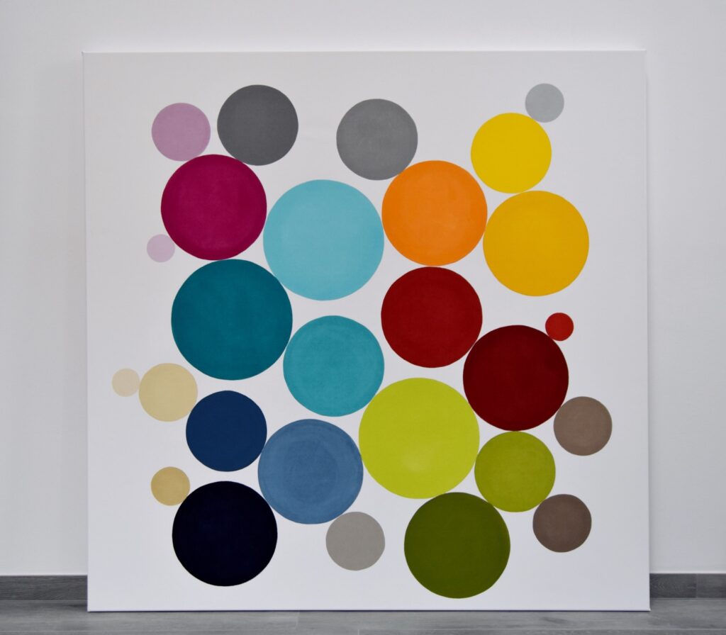 Abstract and contemporary art painting from Astrid Stoeppel. Astrid Stöppel is a professional german woman artist located near to Munich. Buy her artworks online at Saatchi Art or Singulart Shop. Purchase modern art to invest.