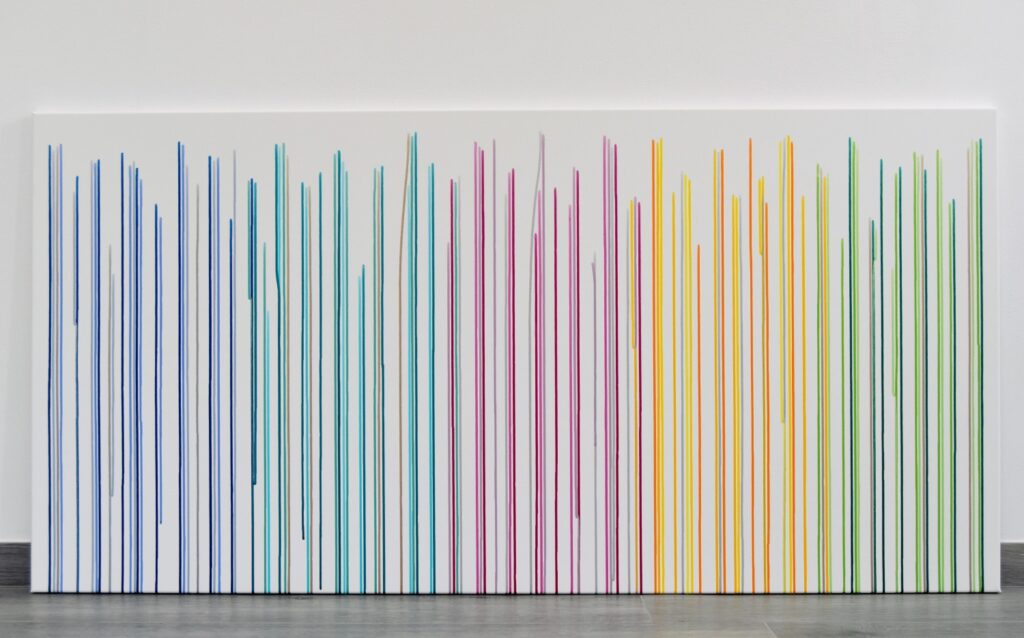 Abstract and contemporary art painting from Astrid Stoeppel. Astrid Stöppel is a professional german woman artist located near to Munich. Buy her artworks online at Saatchi Art or Singulart Shop. Purchase modern art to invest.