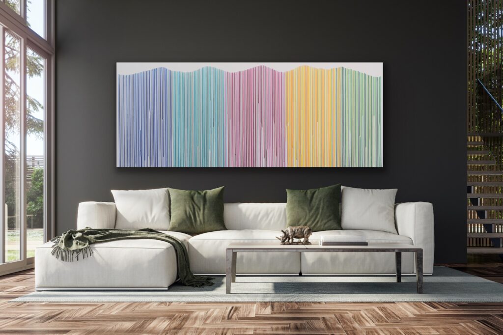 Abstract and contemporary art painting from Astrid Stoeppel. Astrid Stöppel is a professional german woman artist located near to Munich. Buy her artworks online at Saatchi Art or Singulart Shop. Purchase modern art to invest.