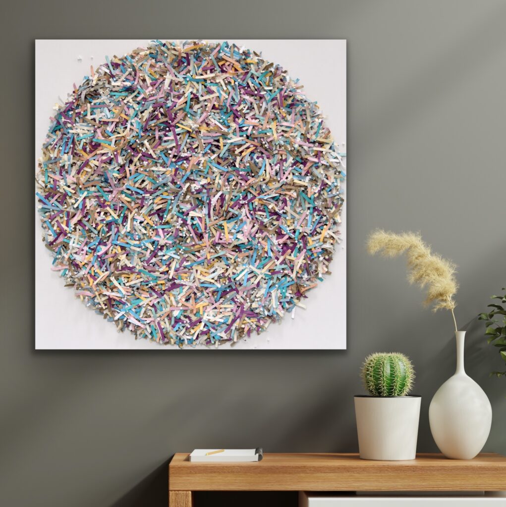 Abstract and contemporary art painting from Astrid Stoeppel. Astrid Stöppel is a professional german woman artist located near to Munich. Buy her artworks online at Saatchi Art or Singulart Shop. Purchase modern art to invest.