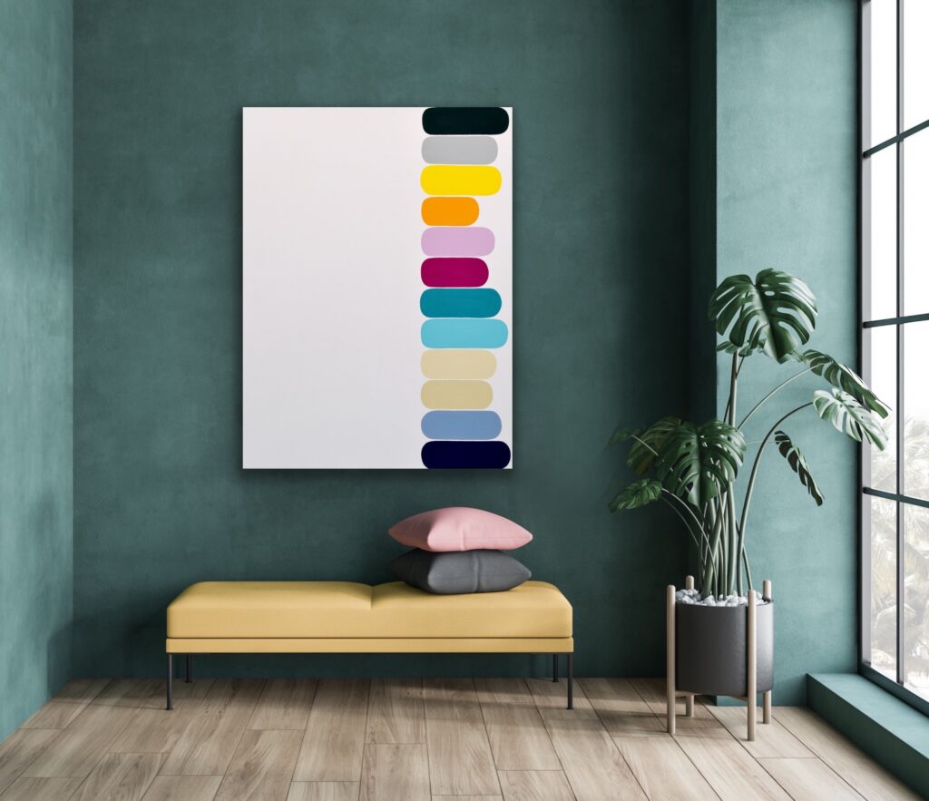 Abstract and contemporary art painting from Astrid Stoeppel. Astrid Stöppel is a professional german woman artist located near to Munich. Buy her artworks online at Saatchi Art or Singulart Shop. Purchase modern art to invest.