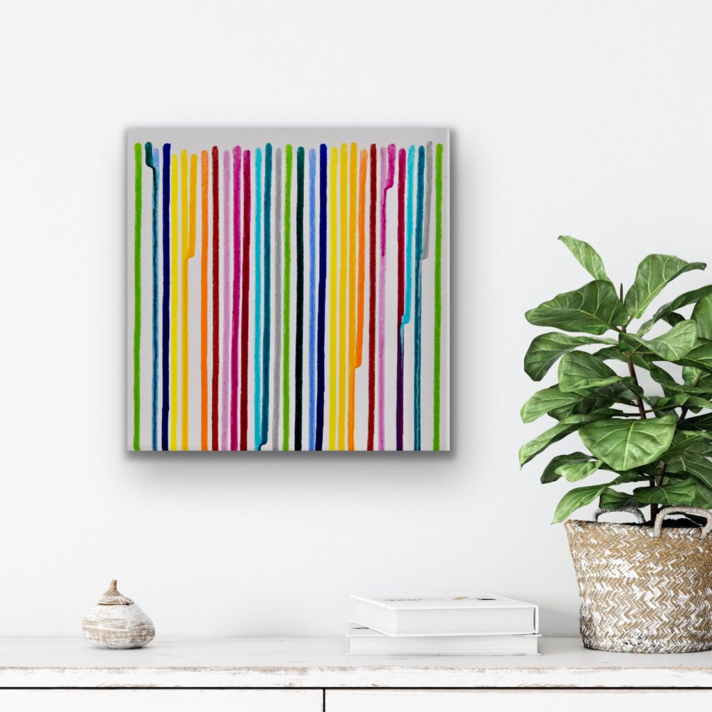 Abstract and contemporary art painting from Astrid Stoeppel. Astrid Stöppel is a professional german woman artist located near to Munich. Buy her artworks online at Saatchi Art or Singulart Shop. Purchase modern art to invest.