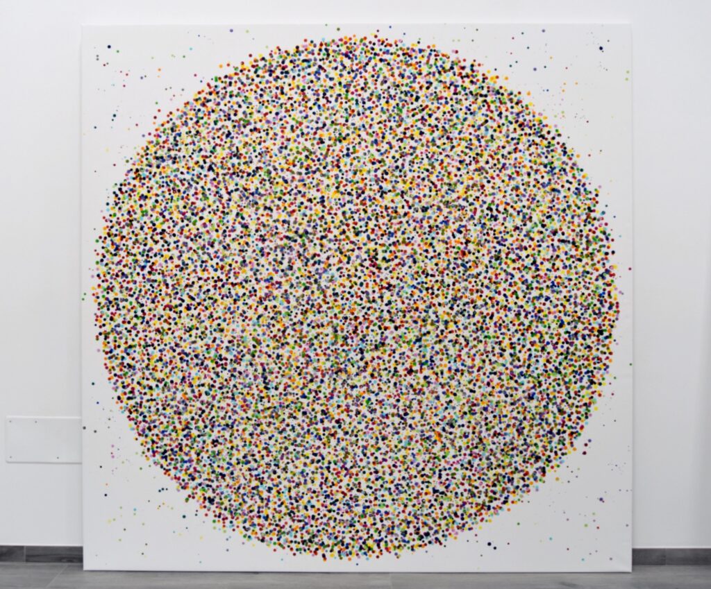 Abstract and contemporary art painting from Astrid Stoeppel. Astrid Stöppel is a professional german woman artist located near to Munich. Buy her artworks online at Saatchi Art or Singulart Shop. Purchase modern art to invest.