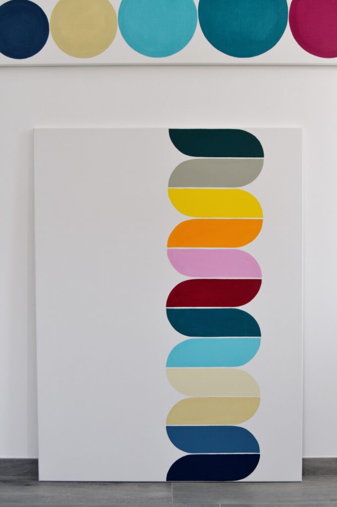 Abstract and contemporary art painting from Astrid Stoeppel. Astrid Stöppel is a professional german woman artist located near to Munich. Buy her artworks online at Saatchi Art or Singulart Shop. Purchase modern art to invest.