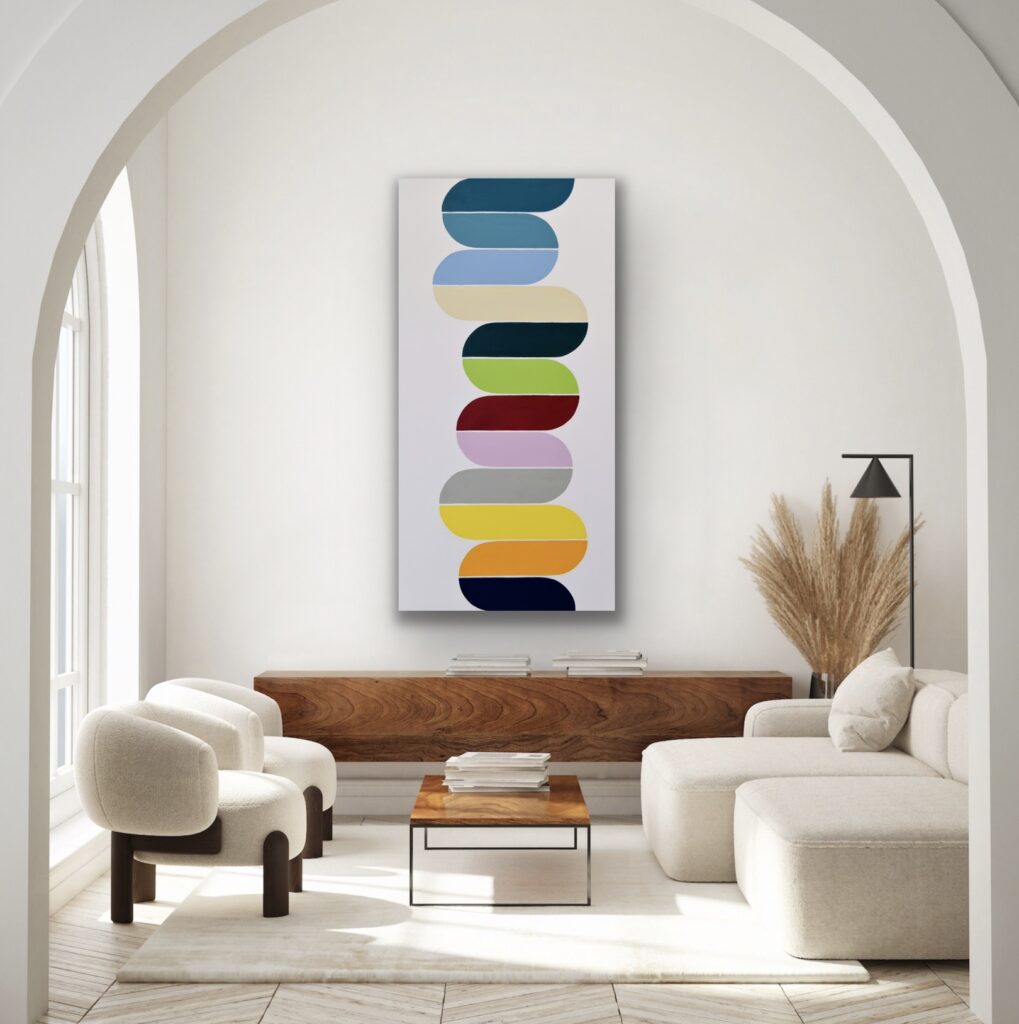 Abstract and contemporary art painting from Astrid Stoeppel. Astrid Stöppel is a professional german woman artist located near to Munich. Buy her artworks online at Saatchi Art or Singulart Shop. Purchase modern art to invest.