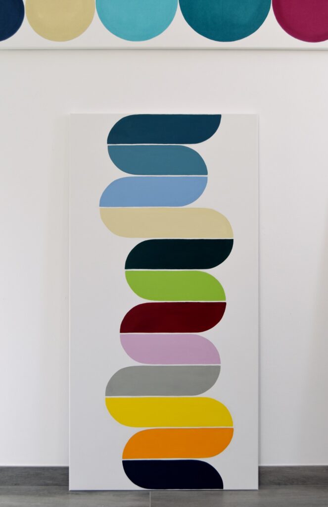 Abstract and contemporary art painting from Astrid Stoeppel. Astrid Stöppel is a professional german woman artist located near to Munich. Buy her artworks online at Saatchi Art or Singulart Shop. Purchase modern art to invest.