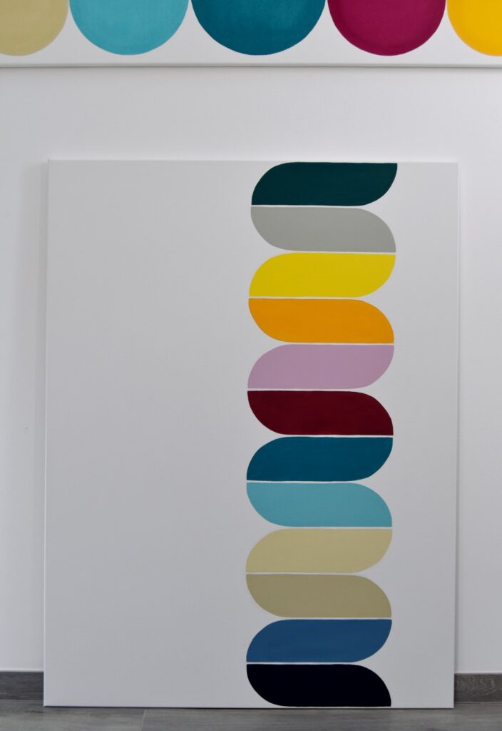 Abstract and contemporary art painting from Astrid Stoeppel. Astrid Stöppel is a professional german woman artist located near to Munich. Buy her artworks online at Saatchi Art or Singulart Shop. Purchase modern art to invest.