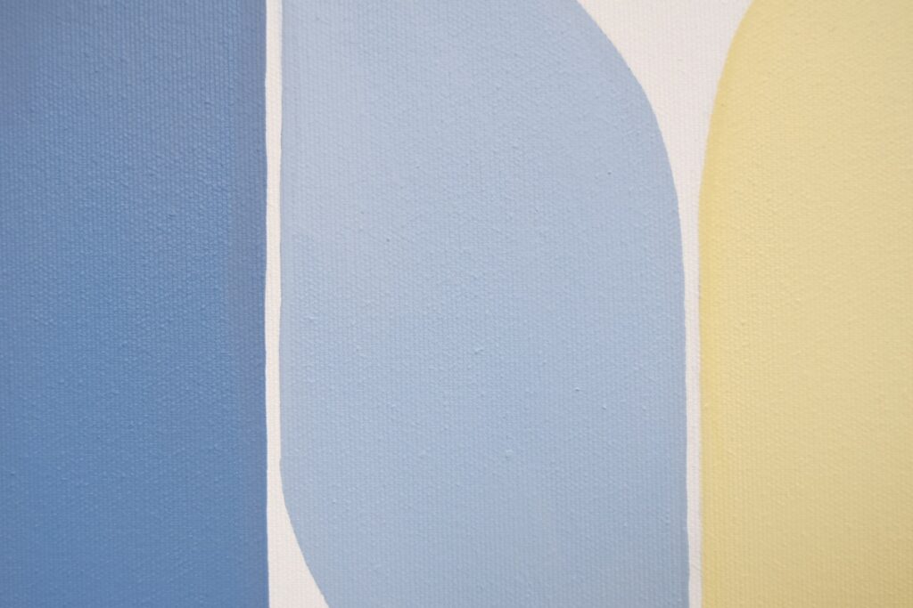 Dive into a vibrant world of abstract art with a masterpiece that embodies timeless luxury. This colorful acrylic painting infuses modern minimalism with bursts of bold hues, creating a piece that speaks to the soul. Each brushstroke reflects the artist's passion and invites you to invest in a captivating journey of expression and creativity by Astrid Stoeppel