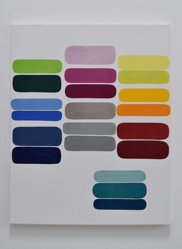 Dive into a vibrant world of abstract art with a masterpiece that embodies timeless luxury. This colorful acrylic painting infuses modern minimalism with bursts of bold hues, creating a piece that speaks to the soul. Each brushstroke reflects the artist's passion and invites you to invest in a captivating journey of expression and creativity by Astrid Stoeppel